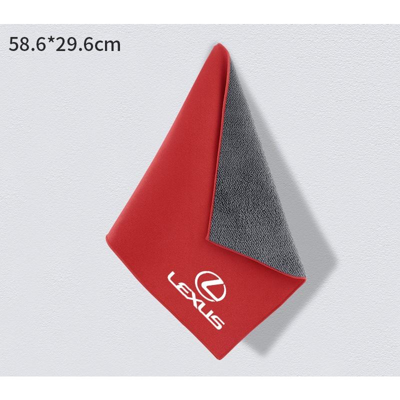レクサス（LEXUS） ☆レクサス LEXUS☆レッド☆マイクロファイバー