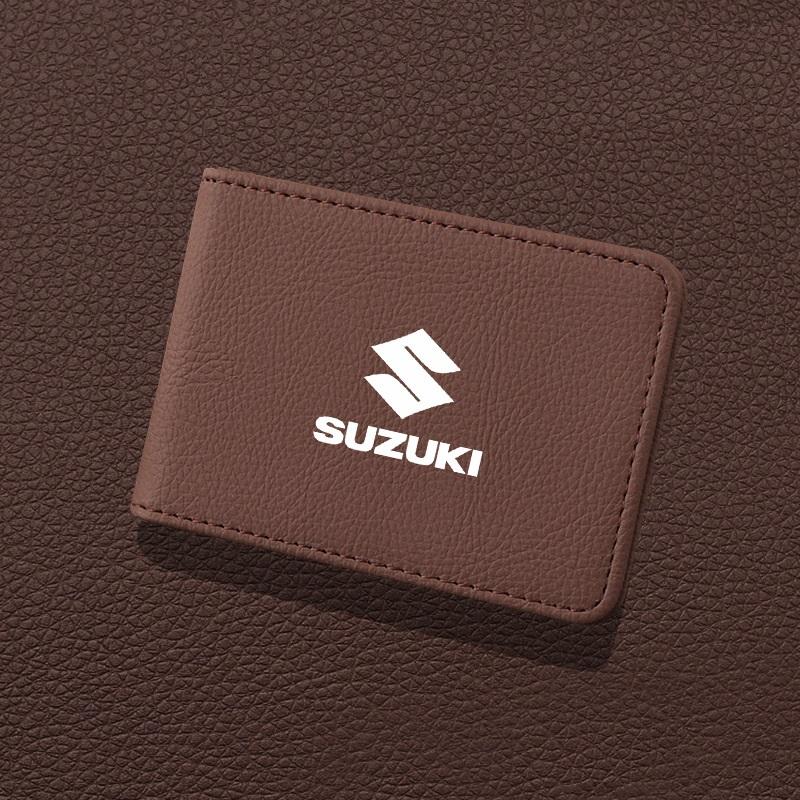 スズキ（SUZUKI） ☆スズキ SUZUKI☆モカブラウン☆カードケース 免許