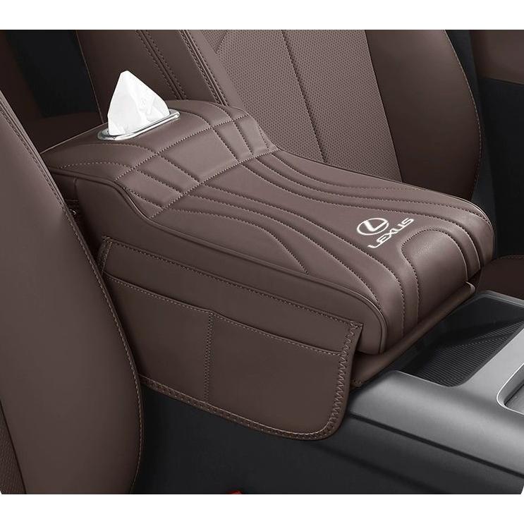 レクサス（LEXUS） LEXUS☆モカブラウン☆アームレストカバー 肘掛け