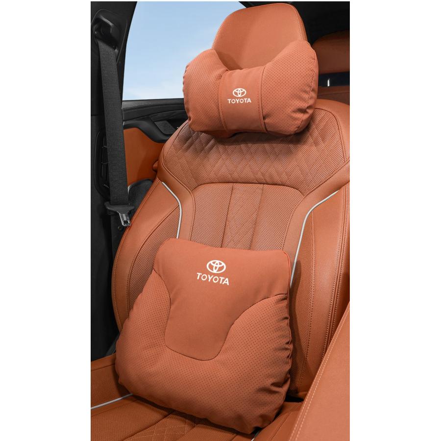 トヨタ（TOYOTA） ☆トヨタ TOYOTA☆オレンジ☆ネックパッド 腰