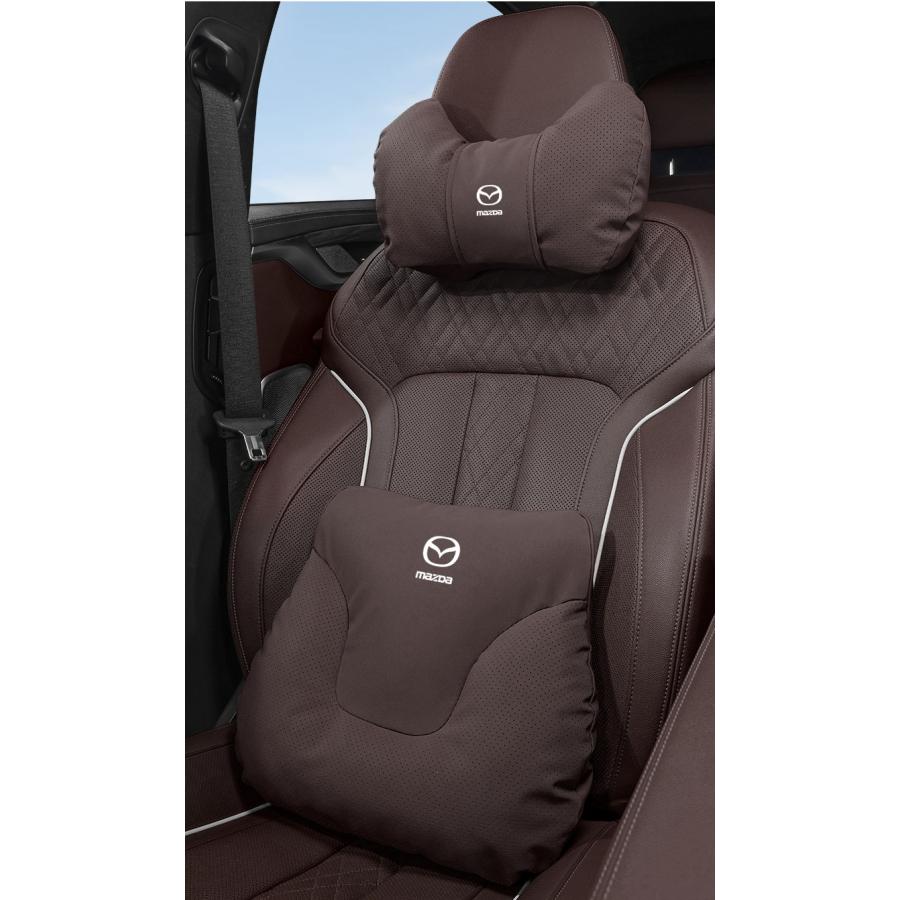 マツダ（Mazda） ☆マツダ MAZDA☆モカブラウン☆ネックパッド 腰