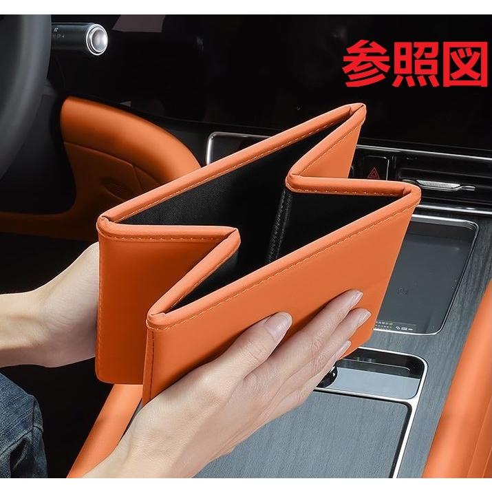 Audi（アウディ） ☆アウディ AUDI☆ブラック☆車用ゴミ箱 多機能収納
