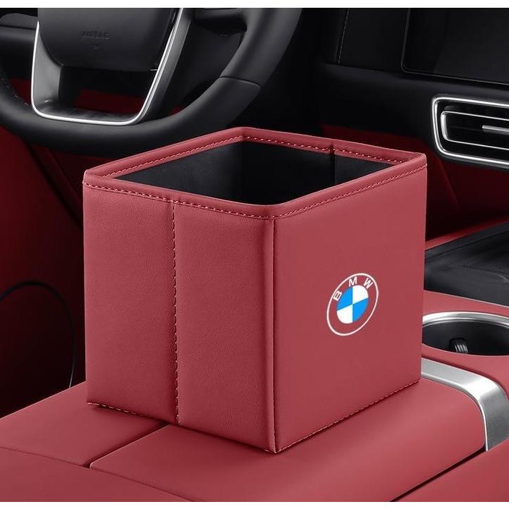 BMW ☆BMW☆レッド☆車用ゴミ箱 多機能収納袋 収納ボックス 防水 後部