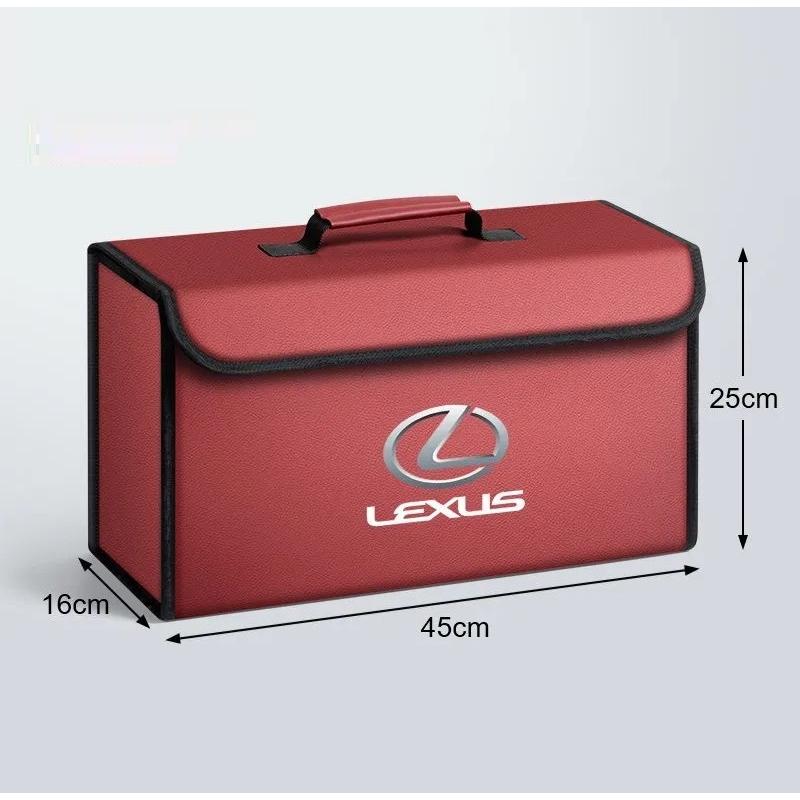 レクサス（LEXUS） ☆レクサス LEXUS☆レッド☆車用収納ボックス 