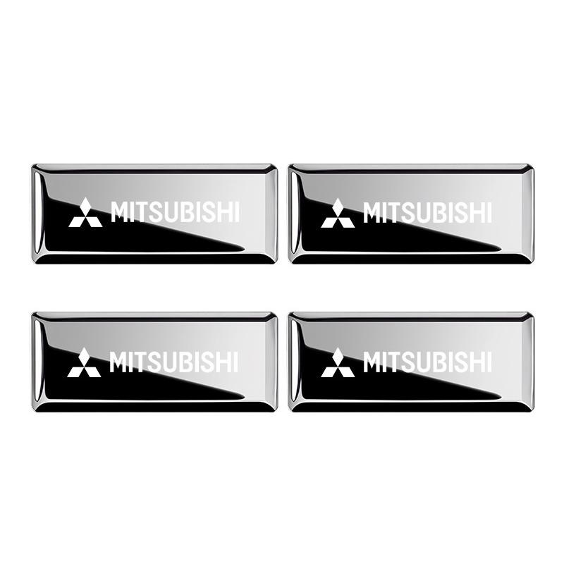 三菱（MITSUBISHI） ☆三菱 MITSUBISHI☆シルバー☆車用エンブレム 車 