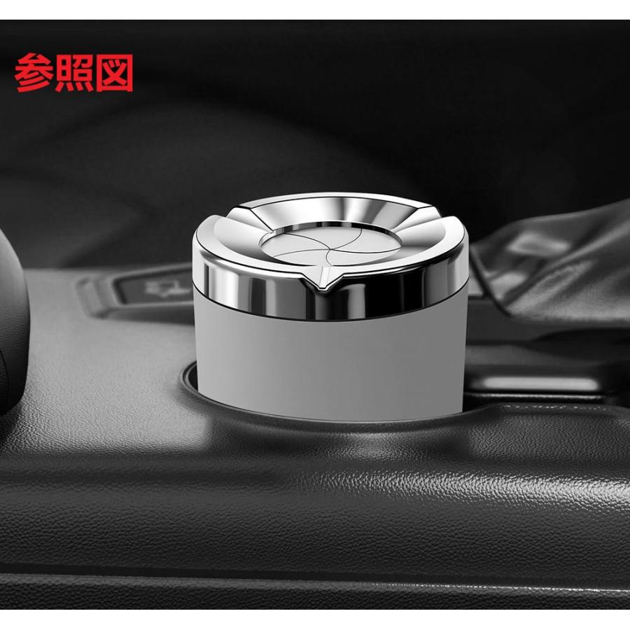 Jeep（ジープ） ☆ジープ JEEP☆グレー☆車用灰皿 タバコ灰皿 回転式蓋