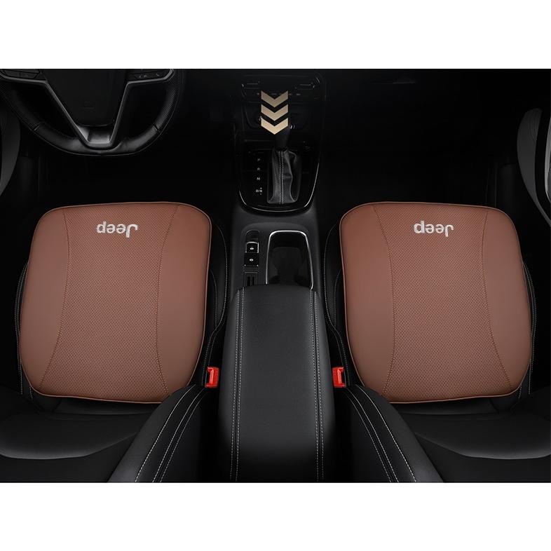 Jeep（ジープ） ◇ジープ JEEP◇ブラウン◇車用 座布団1枚 シート