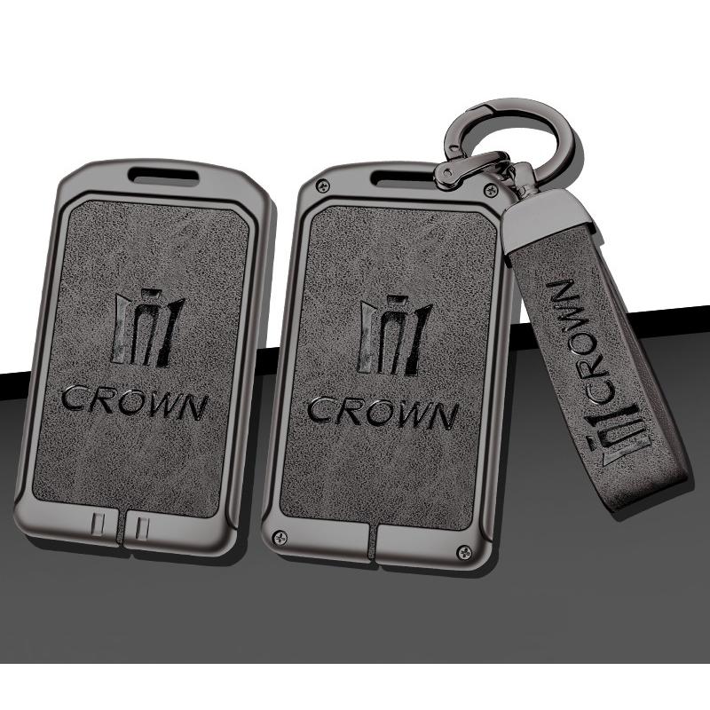 クラウン ◇クラウン CROWN◇深錆色/グレー◇キーケース キーホルダー