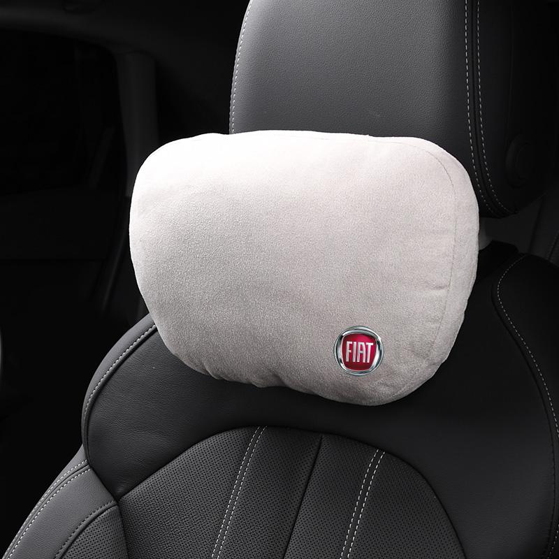 FIAT（フィアット） ◇フィアット FIAT◇グレー◇車用 ヘッドレスト1個