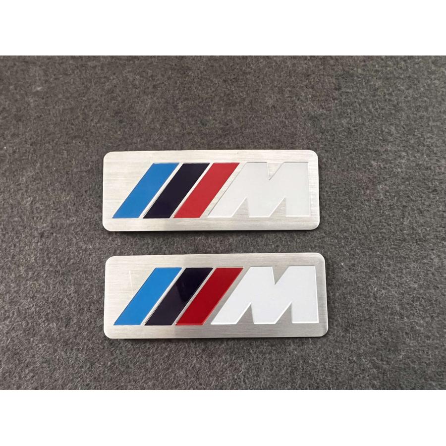BMW 送料無料 536☆BMW ///M☆2枚セット カーステッカー エンブレム 
