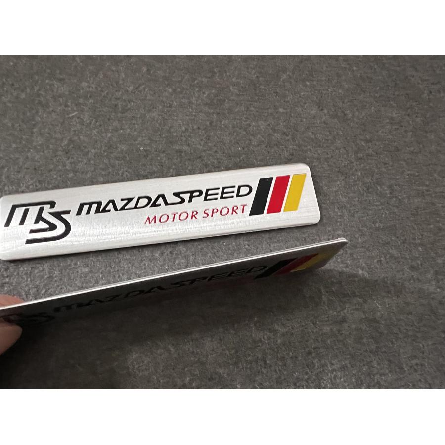 マツダ（Mazda） 送料無料 553☆マツダ MS MAZDASPEED☆2枚セット カー
