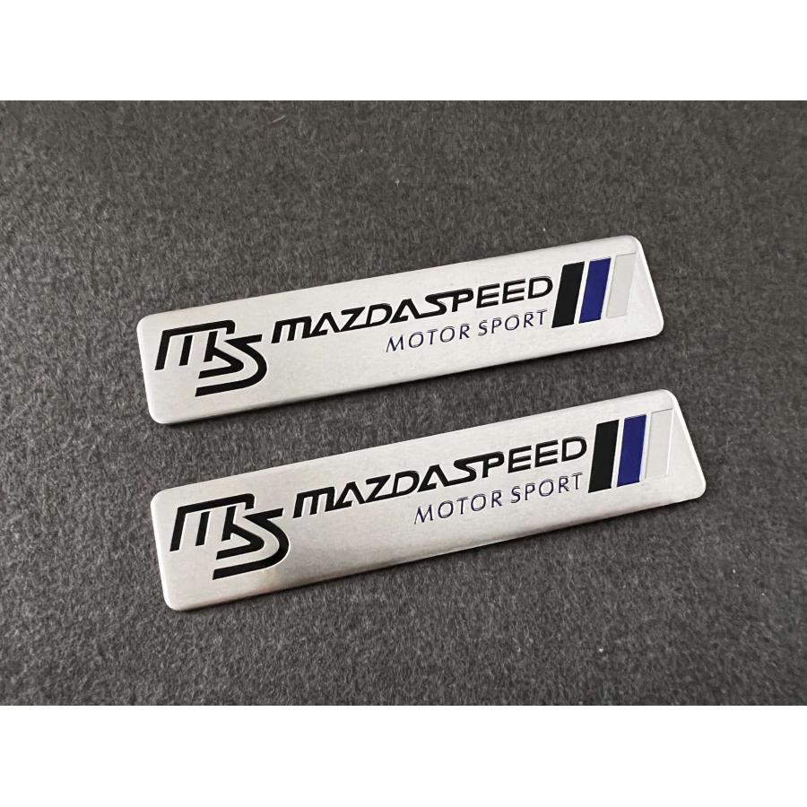 マツダ（Mazda） 送料無料 554☆マツダ MS MAZDASPEED☆2枚セット カー