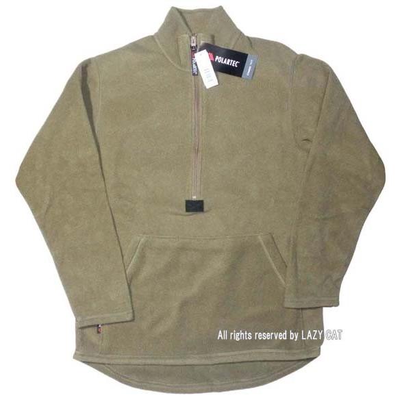 米軍 USMC ポーラテック フリース プルオーバー コヨーテブラウン 海