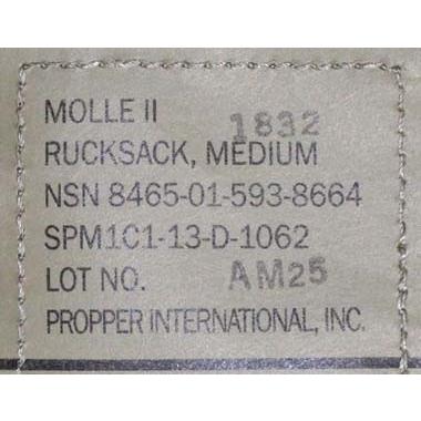 MILITARY 米軍 MOLLE II MEDIUM RACKSACK マルチカム MILITARY 米軍 MOLLE II MEDIUM RACKSACK マルチカム