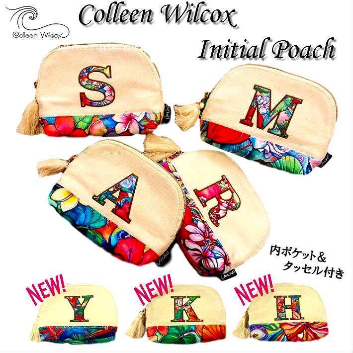 Colleen Wilcox（コリーンウィルコックス） ポーチ イニシャル