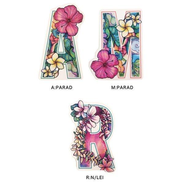 ステッカー イニシャル M 車 おしゃれ コリーン ウィルコックス 壁