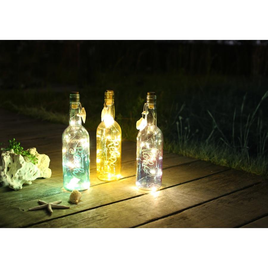 く日はお得♪ グラデーション ボトルランプ ライト LEDランタン zppsu