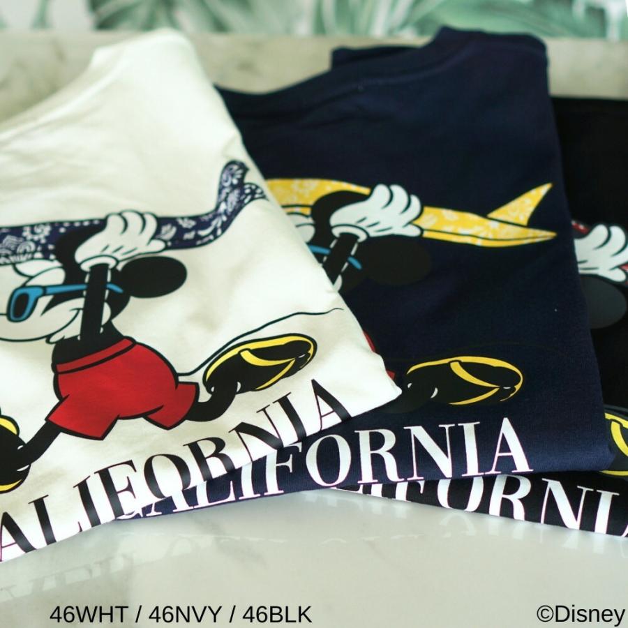 タイムセール！貴重！ミッキーマウス☆アイスバーグ　半袖　シャツ　白　Disney 00s Walt Disney World ディズニー ミッキー マウス クローバー