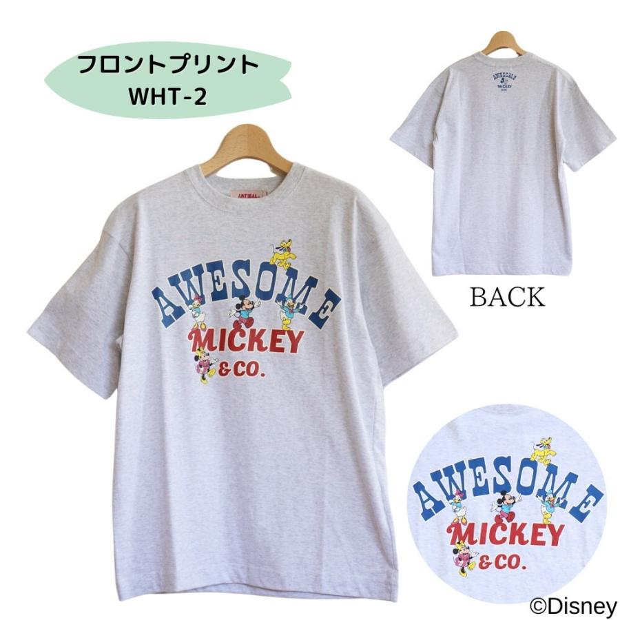 Disney（ディズニー） ミッキー tシャツ レディース ゆったり 半袖
