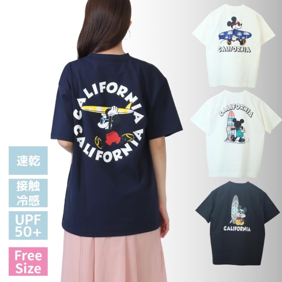 Disney（ディズニー） ミッキーマウス Tシャツ バックプリント ANTIBAL