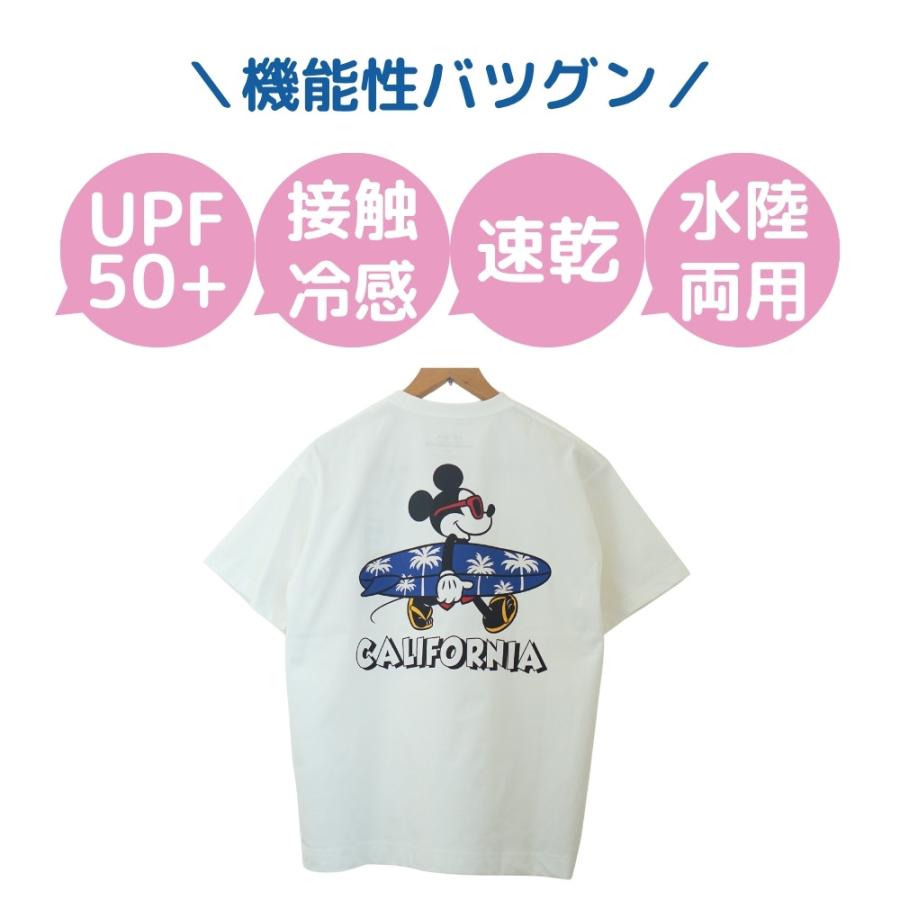 Disney（ディズニー） ミッキーマウス Tシャツ バックプリント ANTIBAL