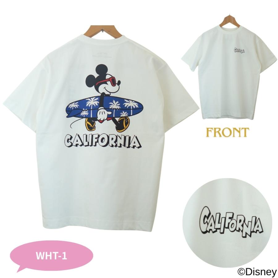 Disney（ディズニー） ミッキーマウス Tシャツ バックプリント ANTIBAL