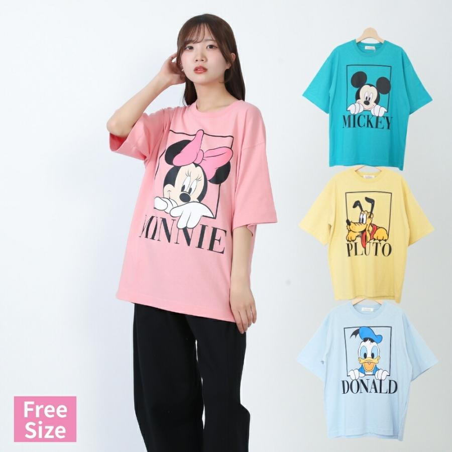 Disney（ディズニー） tシャツ レディース 半袖 大人 大きいサイズ