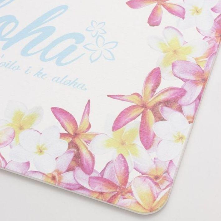 バスマット 大判 珪藻土 速乾 大判 ハワイ ハワイアン お風呂 リゾート インテリア マット おしゃれ かわいい 60 Lサイズ 花柄 プルメリア 吸収速乾 消臭 清潔 42fp Lazy Magnolia 通販 Yahoo ショッピング