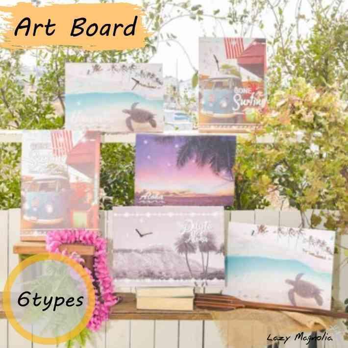 ハワイアン アートボード パネルアート フォトパネル 写真 キャンバス 壁掛け 玄関 リビング トイレ おしゃれ インテリア雑貨 Kahiko 低価格で大人気の ビーチ リノアートボード