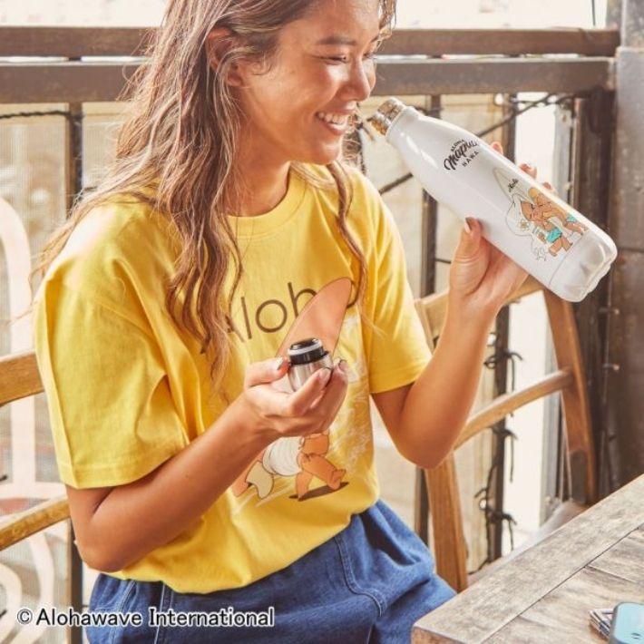 水筒 タンブラー ステンレスボトル マグ 蓋付き 500ml 持ち運び 保温