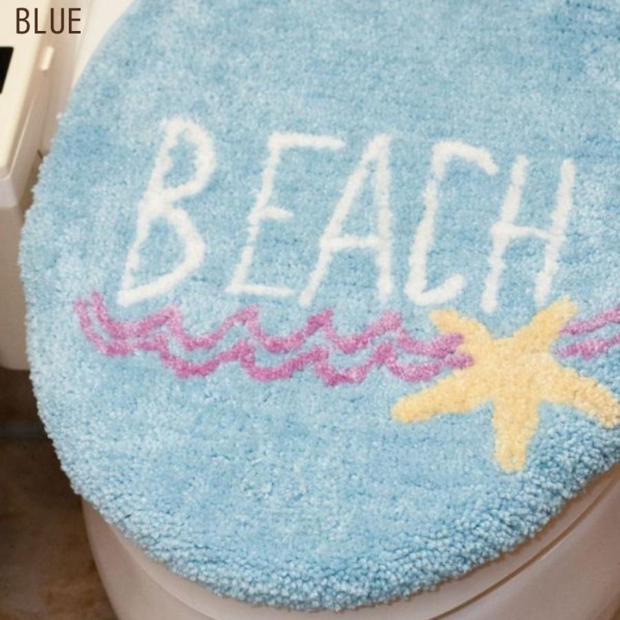 トイレマット セット 2点セット ハワイアン雑貨 貝殻 シェル パステル カラー おしゃれ かわいい トイレ ふたカバー ハワイ 洗える ふわふわ トイレタリー 4ilp7301 Lazy Magnolia 通販 Yahoo ショッピング