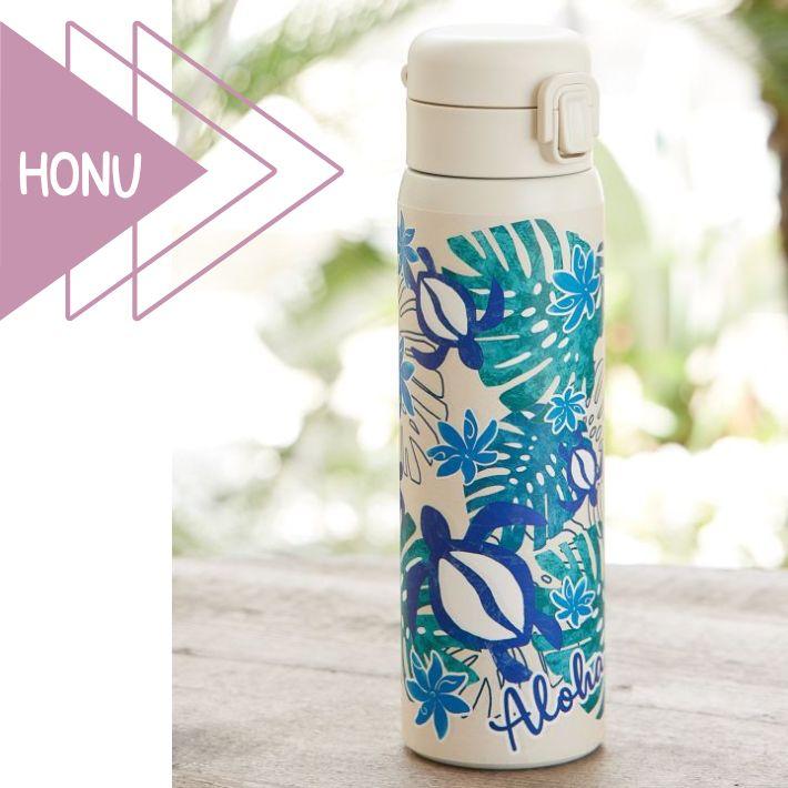 FDオヘボトル ハワイアン雑貨水筒380ml 保温保冷真空二層 アロハALOHA