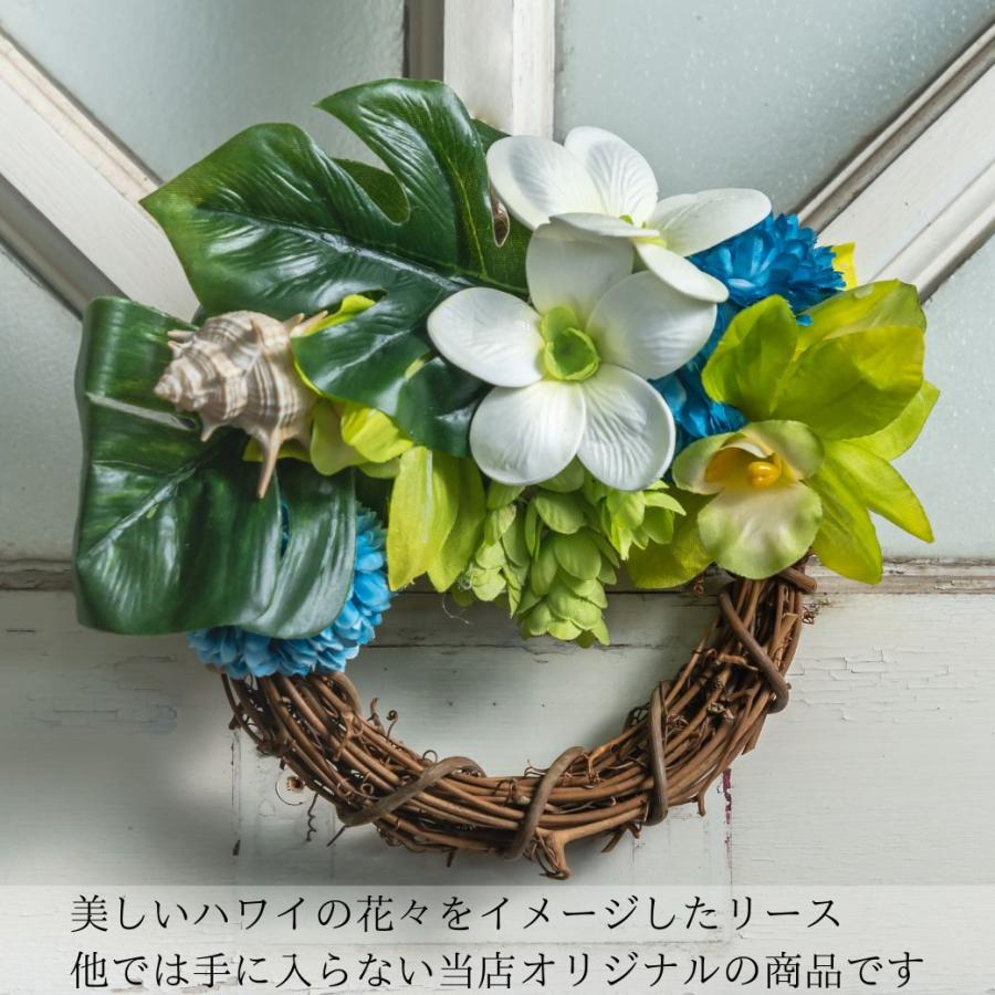 ポピー リース 花 玄関 おしゃれ 造花 飾り ドア 手作り ハワイ
