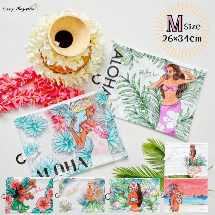 Maunaloa（マウナロア） クリアポーチ クリアケース ビニール a5 a4 b5