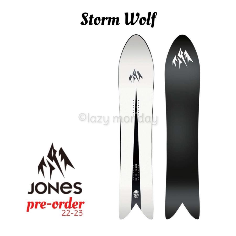 2223 JONES SNOWBOARDS STORM WOLF ジョーンズ スノーボード ストームウルフ 正規販売店 J2223
