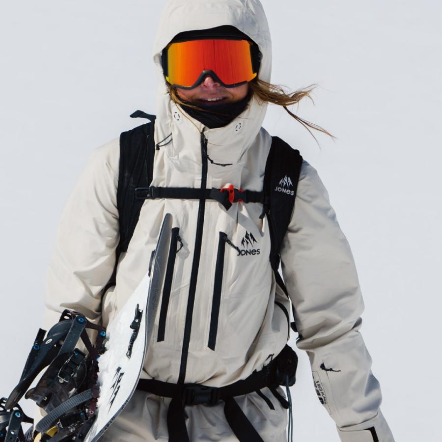 予約 24-25 JONES SNOWBOARDS Women’s Shralpinist Stretch Recycled Jacket ジョーンズ スノーウェア ジャケット 正規販売店｜lazymonday-japan｜04