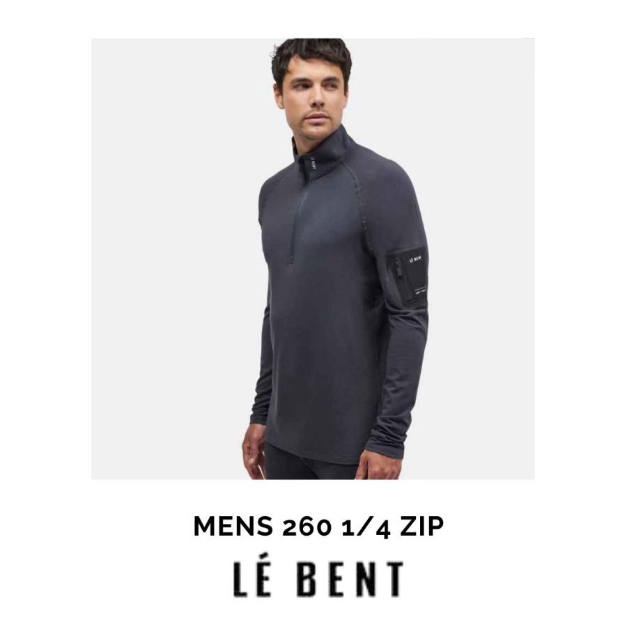 LE BENT MENS 260 1/4 ZIP ルベント ベースレイヤー : LazyMonday
