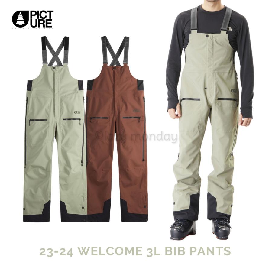 PICTURE ORGANIC CLOTHING WELCOME 3L BIB PANTS メンズ ビブ PICTURE ORGANIC CLOTHING WELCOME 3L BIB PANTS メンズ ビブ