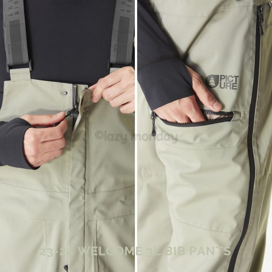 PICTURE ORGANIC CLOTHING WELCOME 3L BIB PANTS メンズ ビブ PICTURE ORGANIC CLOTHING WELCOME 3L BIB PANTS メンズ ビブ