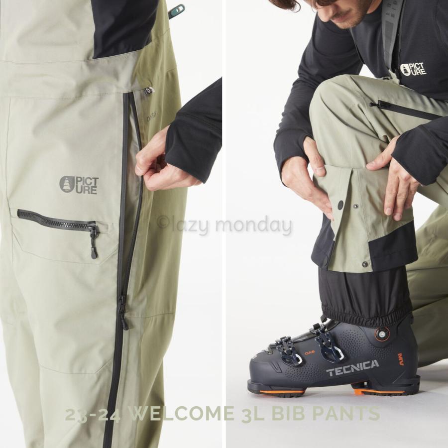 PICTURE ORGANIC CLOTHING WELCOME 3L BIB PANTS メンズ ビブ PICTURE ORGANIC CLOTHING WELCOME 3L BIB PANTS メンズ ビブ
