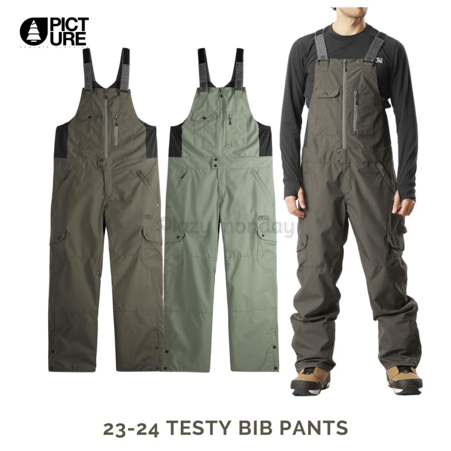 PICTURE ORGANIC CLOTHING TESTY BIB PANTS メンズ ビブ PICTURE ORGANIC CLOTHING TESTY BIB PANTS メンズ ビブ