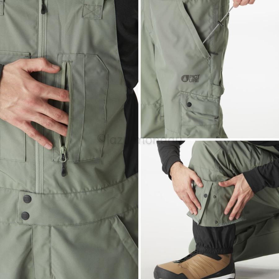 PICTURE ORGANIC CLOTHING TESTY BIB PANTS メンズ ビブ PICTURE ORGANIC CLOTHING TESTY BIB PANTS メンズ ビブ