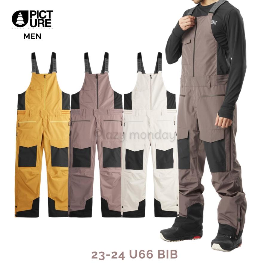 PICTURE ORGANIC CLOTHING U66 BIB PANTS メンズ ビブ PICTURE ORGANIC CLOTHING U66 BIB PANTS メンズ ビブ