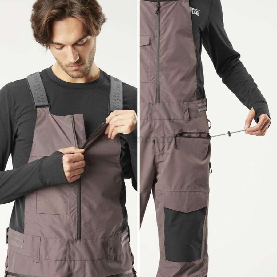 PICTURE ORGANIC CLOTHING U66 BIB PANTS メンズ ビブ PICTURE ORGANIC CLOTHING U66 BIB PANTS メンズ ビブ