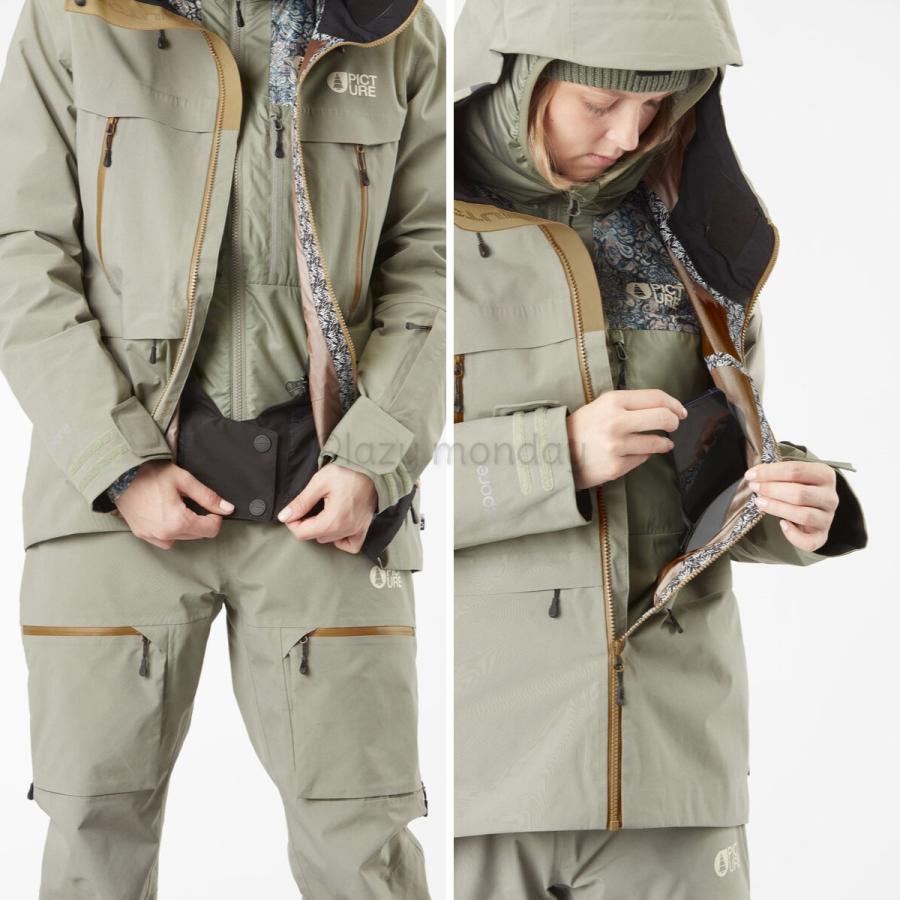 PICTURE ORGANIC CLOTHING ALLEA 3L XPORE JKT レディース PICTURE ORGANIC CLOTHING ALLEA 3L XPORE JKT レディース