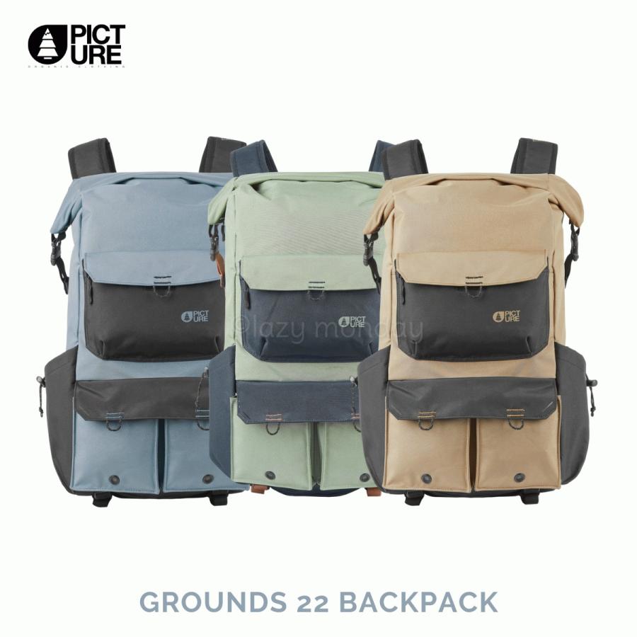 PICTURE ORGANIC CLOTHING GROUNDS 22 BACKPACK バックパック PICTURE ORGANIC CLOTHING GROUNDS 22 BACKPACK バックパック