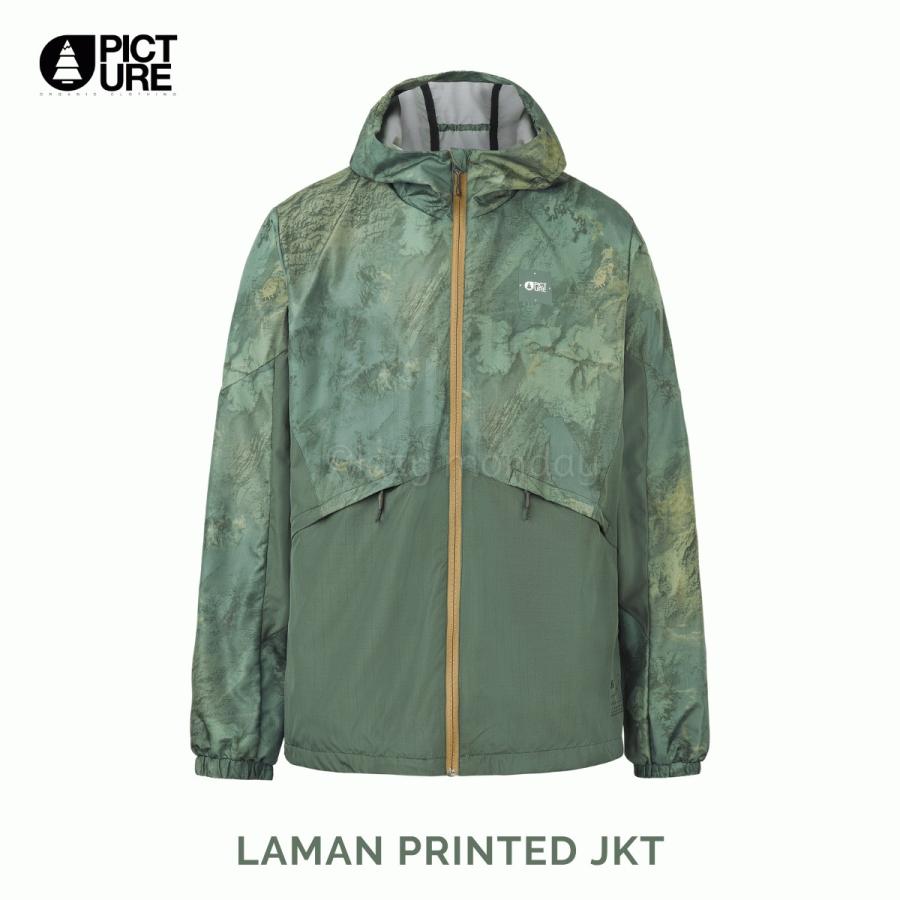 PICTURE ORGANIC CLOTHING LAMAN PRINTED JKT メンズ ジャケット