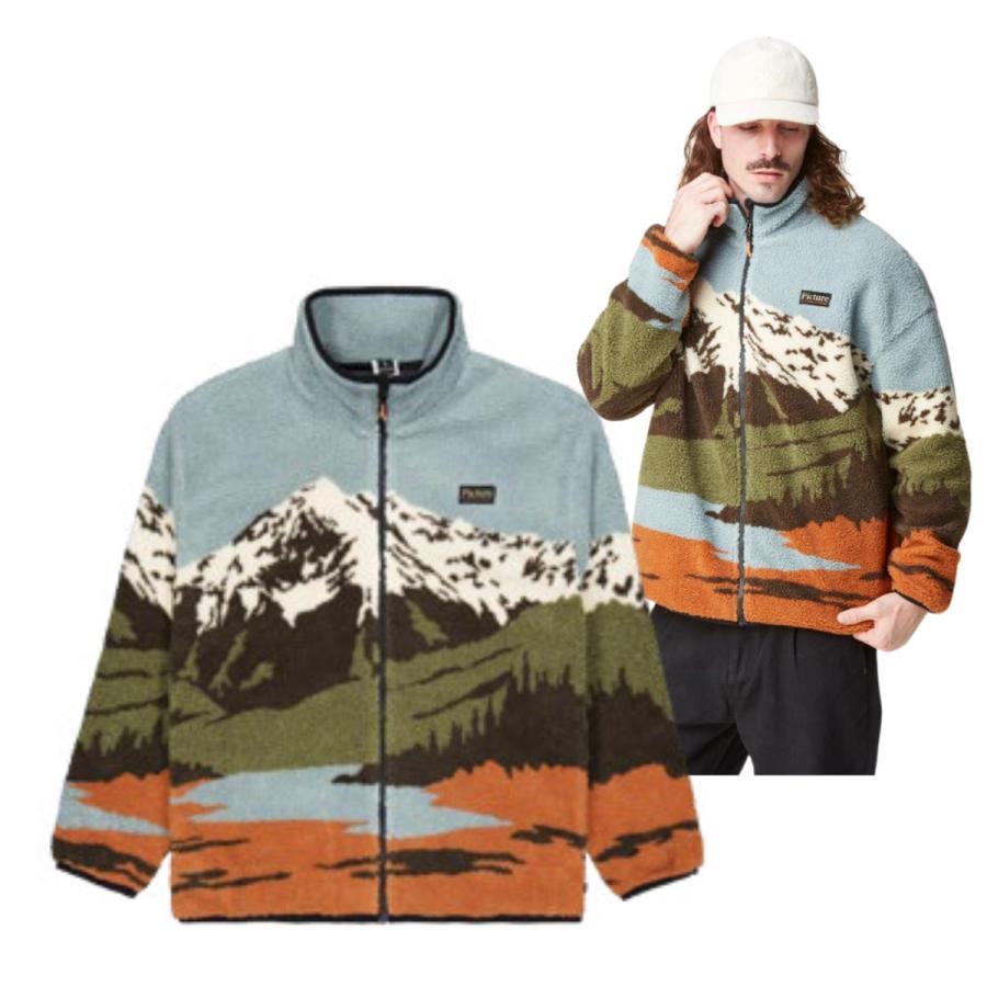 PICTURE ORGANIC CLOTHING 24-25 HAFDALS ZIP FLEECE フリース PICTURE ORGANIC CLOTHING 24-25 HAFDALS ZIP FLEECE フリース