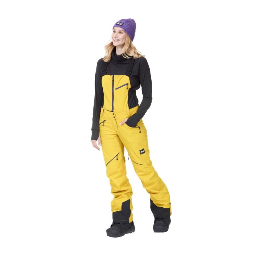 PICTURE ORGANIC CLOTHING W'S HAAKON BIB SAFRAN ピクチャーオーガニッククロージングの画像