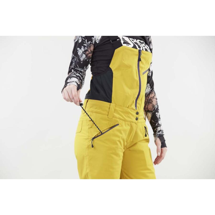 PICTURE ORGANIC CLOTHING W'S HAAKON BIB SAFRAN ピクチャーオーガニッククロージングの画像